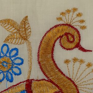 Handloom Cotton Saree in Indigo Blue